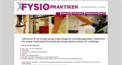 Desktop Screenshot of fysiopraktiken.se